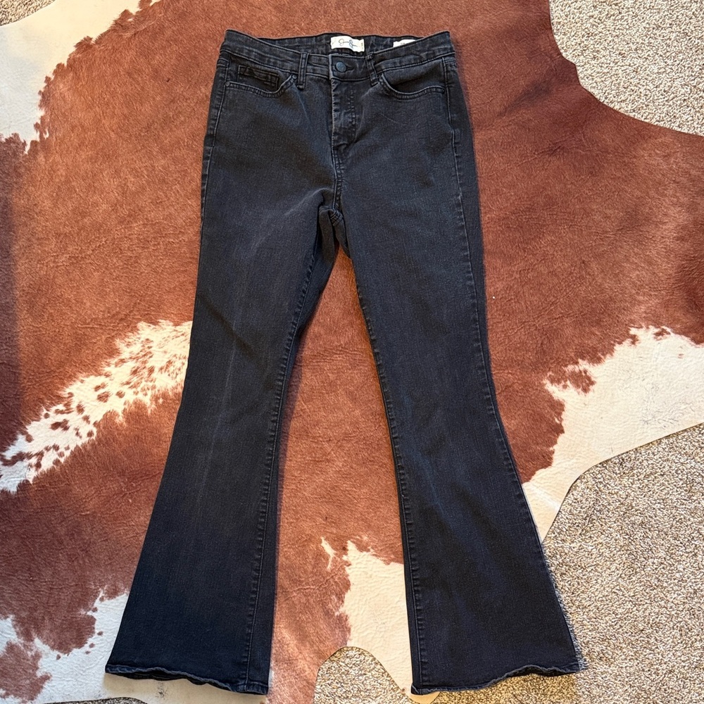 Jessica Simpson Black Flare Jeans